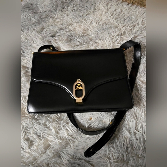 Celine Vintage Black & Gold Adjustable ✨️ Beautiful Bag (EUC)(SEE PICS) - Picture 1 of 9